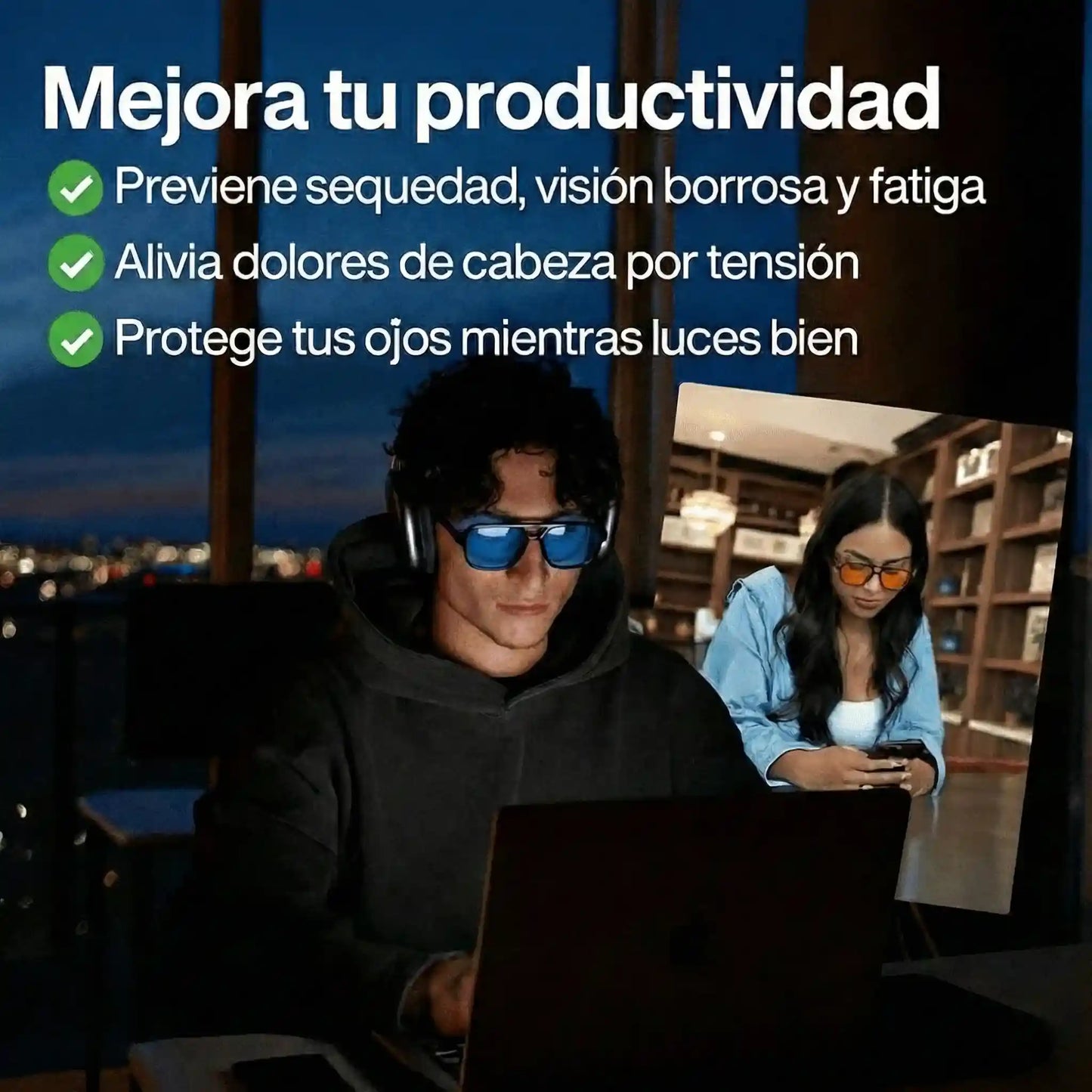 Gafas Vision Blue Light Unisex - VisualProtect