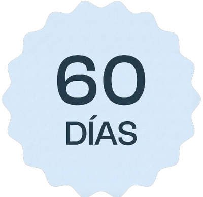 Garantía de 60 días