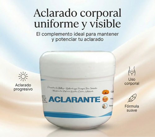 Crema aclarante