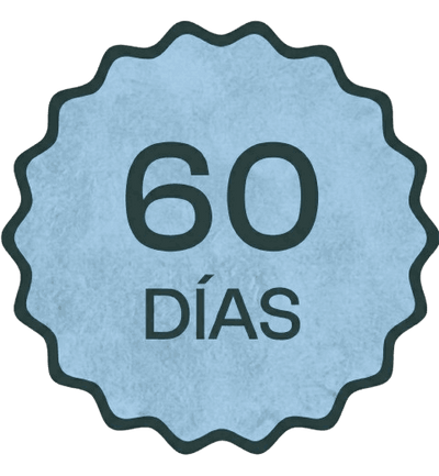 Garantía de 60 días