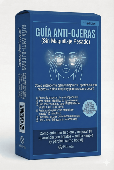 Guía Anti-Ojeras: Qué hacer + causas comunes de ojeras