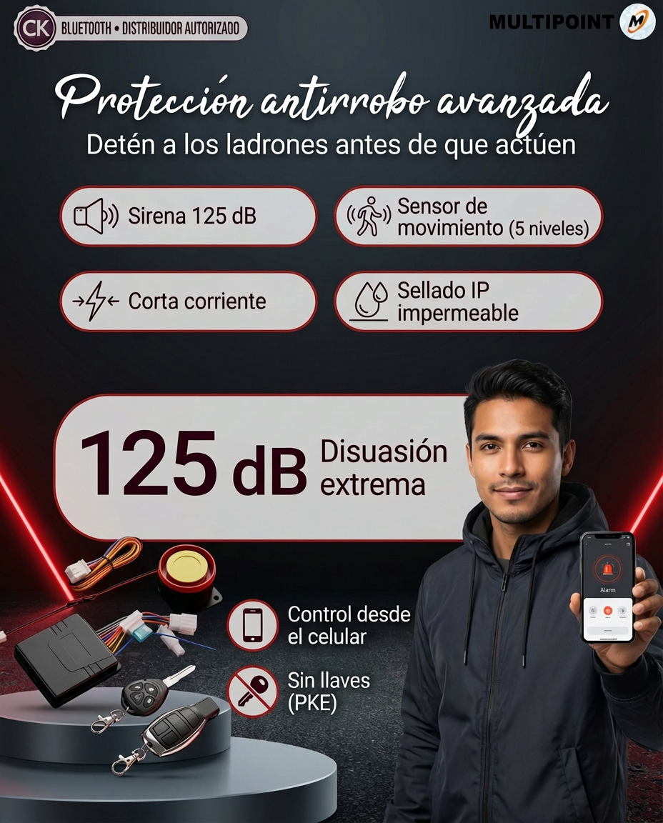 Alarma Protección Antirrobo